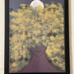 Beautiful acrylic painting in prestine condition.