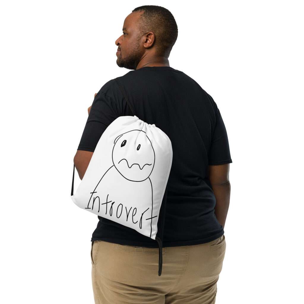 rEBeL X Drawstring bag Introvert Edition