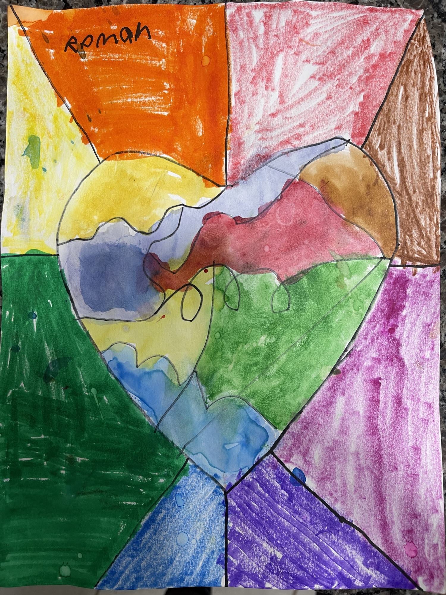 Quilted Heart by Roman