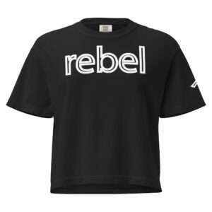 Rebel X Boxy Tee-shirt for ladies