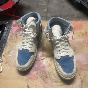 Soft Blue Retro Jordan 1 (Comfort)