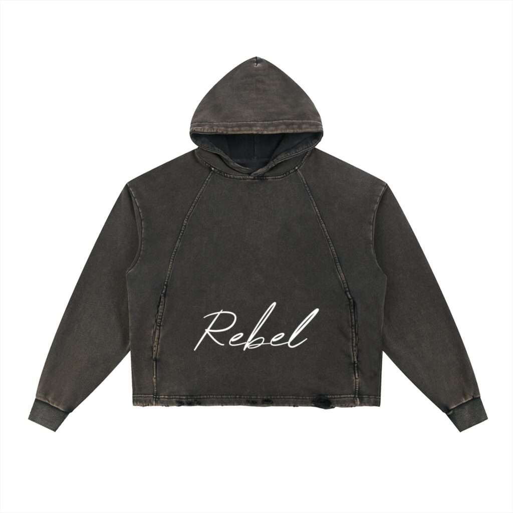Rebel X Vintage Washed Hoodie