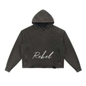 Rebel X Vintage Washed Hoodie