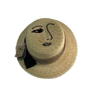 New Vintage Summer Fashion Lace Bow Wide Brim Nature Straw Sunhat