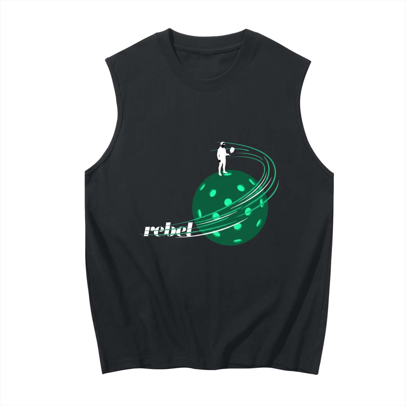 Pickle the World | Men's Sleeveless Cotton Tank Top