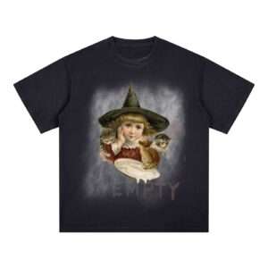 Square Patch Washed T-Shirt